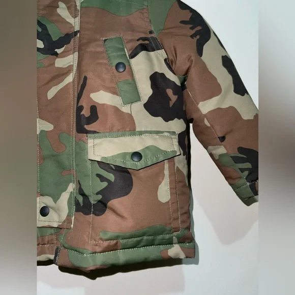 NWOT Polo Ralph Lauren Camouflage Water Resistant Down Parka Jacket
